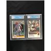 Image 1 : GCG HIGH GRADE BASEBALL CARD LOT (JOHNNY BENCH/ THURMAN MUNSON)