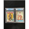 Image 2 : GCG HIGH GRADE HOCKEY CARD LOT (BERNIE PARENT/ BOBBY HULL)