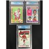 Image 2 : GCG HIGH GRADE HOCKEY CARD LOT (NHL GOAL LEADERS/ YVAN COURNOYER)