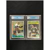 Image 2 : GCG HIGH GRADE HOCKEY CARD LOT (PRINCE OF WALES TROPHY BOSTON BRUINS/ TORONTO TEAM LEADERS)