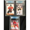 Image 1 : GCG HIGH GRADE HOCKEY CARD LOT