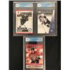 Image 1 : CGC HIGH GRADE HOCKEY CARD LOT