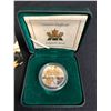 Image 2 : ROYAL CANADIAN MINT 2003 GOLDEN DAFFODIL .500 SILVER