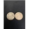 Image 1 : 1949/1950 CANADIAN SILVER 50 CENT COIN LOT