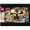 Image 1 : LEGO MARVEL THOR LOVE AND THUNDER 'ATTACK ON NEW ASGARD' BUILDING TOY 76207