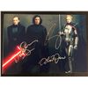 Image 1 : STAR WARS MULTI-SIGNED 8X10 PHOTO (RA COA)