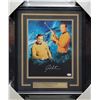 Image 1 : William Shatner Autographed Framed 11x14 Photo Captain Kirk (JSA)