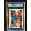 Image 1 : 1960 TOPPS NO.160 RIVAL ALL-STARS MANTLE & BOYER (GCG 8.5)