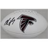 Image 1 : Michael Vick Autographed Atlanta Falcons White Logo Football (Beckett)