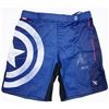 Image 1 : GEORGE ST. PIERRE SIGNED 'CAPTAIN AMERICA' FIGHT SHORTS (FROZEN POND COA)