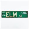 Image 1 : ROBERT ENGLUND SIGNED 'NIGHTMARE ON ELM STREET' STREET SIGN (FROZEN POND COA)