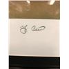 Image 2 : LTD. EDITION YOGI BERRA SIGNED AND CUSTOM FRAMED 20 X 22 PRINT (PSA COA)