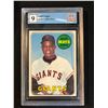 Image 1 : 1969 TOPPS NO.190 WILLIE MAYS (GCG 9)