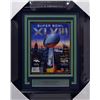 Image 1 : Russell Wilson Autographed Framed Seattle Seahawks Super Bowl XLVIII Program (RW Holo)