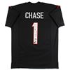 Image 1 : JAMAAR CHASE SIGNED CINCINATTI BENGLAS JERSEY (BECKETT COA)