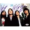 Image 1 : Kings of Leon Autographed 8x10 Photo C.Followill, M.Followill, J.Followill & N.Followill (PSA/DNA)