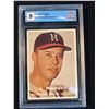 Image 1 : 1957 TOPPS NO.250 EDDIE MATHEWS (GCG 8)