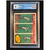 Image 1 : 1959 TOPPS NO.468 SNIDERS PLAY BRINGS L.A VICTORY (GCG 8)