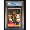 Image 1 : 1981 TOPPS NO.21 MAGIC JOHNSON (GCG 8)