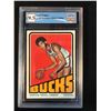 Image 1 : 1972 TOPPS NO.100 KAREEM ABDUL JABBAR (GCG 9.5)