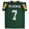Image 1 : JIM MAJKOWSKI THE MAGIC MAN SIGNED GREEN BAY PACKERS JERSEY ( BECKETT COA)