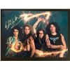 Image 1 : VAN HALEN GROUP SIGNED 8X10 PHOTO (RA COA)