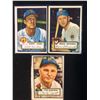 Image 1 : 1952 TOPPS BASEBALL CARD LOT