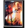 Image 1 : MICHAEL J FOX AND CHRISTOPHER LLOYD SIGNED 8X10 PHOTO (RA COA)