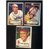 Image 1 : 1952 TOPPS BASEBALL CARD LOT
