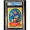 Image 1 : 1970 TOPPS NO.180 JOHNNY UNITAS (GCG 6.5)