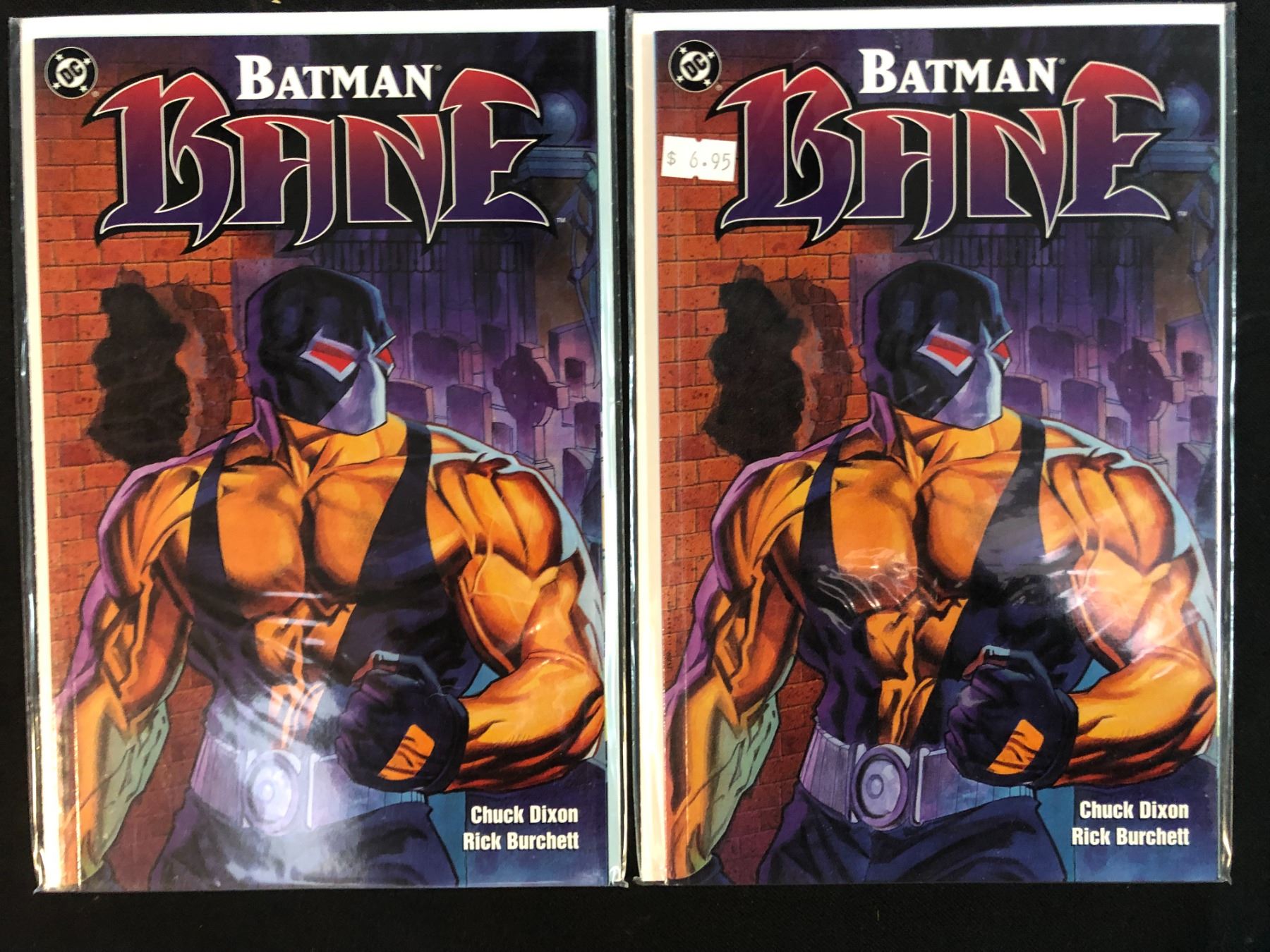 DC COMICS BANE NO.1 COMIC BOOK LOT