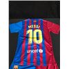 Image 3 : LIONEL MESSI BARCELONA SOCCER JERSEY AND SHORT SET NEW WITH TAGS