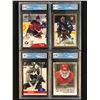 Image 1 : HIGH GRADE HOCKEY ROOKIE/STAR CARD LOT