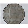 Image 1 : 1900 Liberty "V" Nickel (VG+)