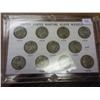 Image 1 : US War Time Nickel Set (11 Coins) In Capital Case
