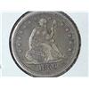 Image 1 : 1856 Seated Liberty Quarter ((VF+)