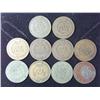 Image 2 : 10 Assorted Indian Head Cents (1900's)