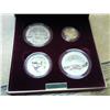 Image 2 : 1995 US Olympic 4 Coin Proof Set Original Package