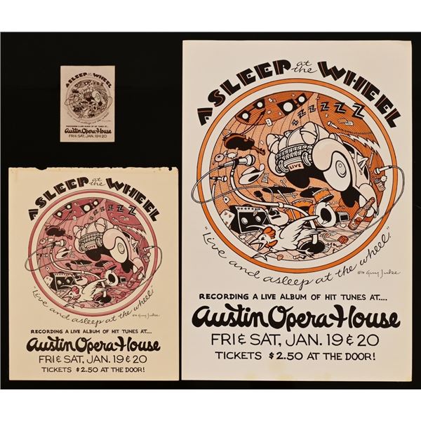 Asleep At The Wheel Posters VIP card Guy Juke