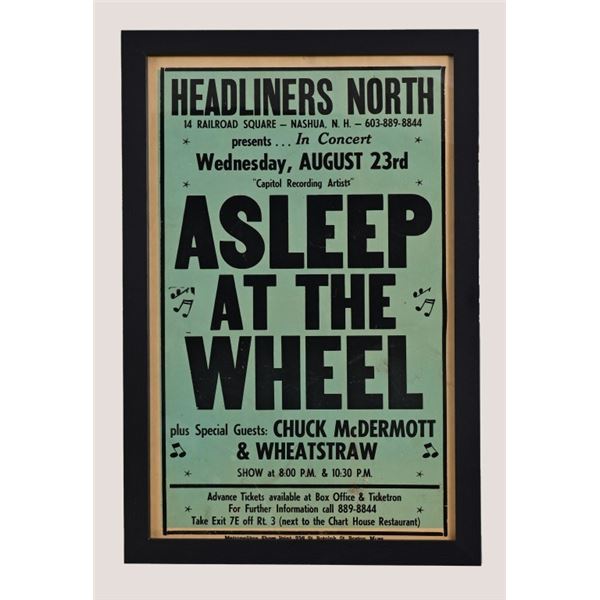 Headliners North " Asleep At The Wheel" Poster