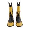 Image 3 : Ray Benson's Custom Yellow Flame Boots