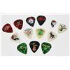 Image 1 : Collection of (13) Willie Nelson Guitar Picks