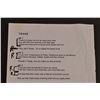 Image 2 : Signed Charlie Daniels "Texas" Song Lyrics Sheet