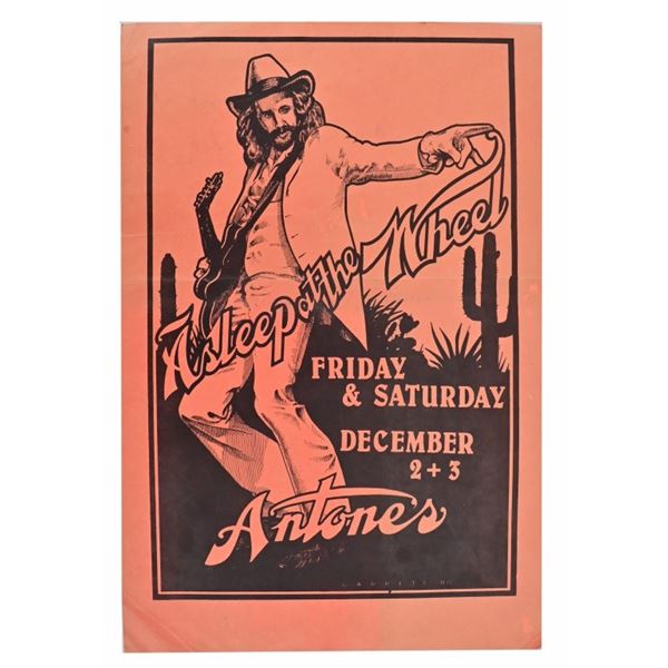 Antone's Asleep At The Wheel Concert Poster