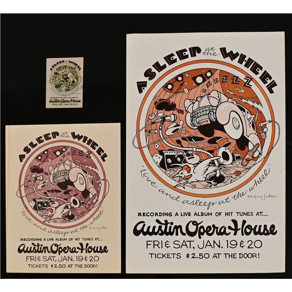 Asleep At The Wheel Austin Opera House Poster