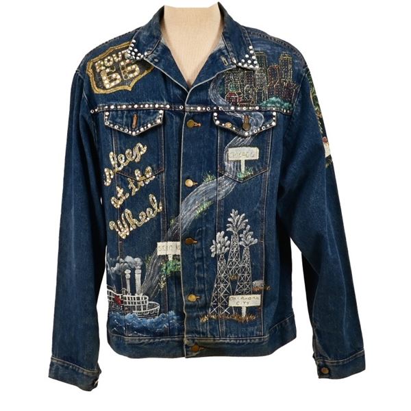 Ray Bensons Custom Denim Jacket Made By Mom In Law