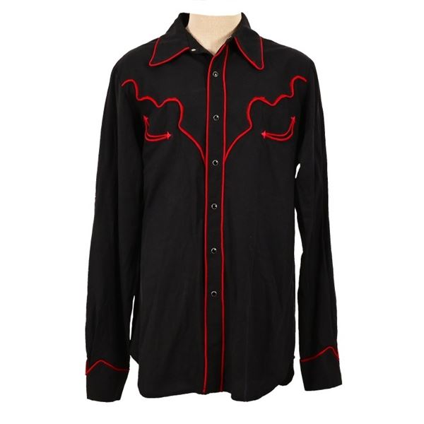 Ray Benson's Custom Western Pearl Snap Shirt