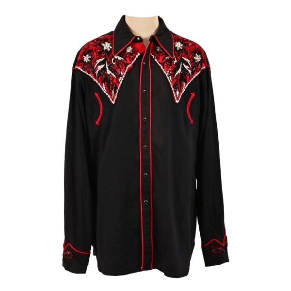 Ray Benson's Custom Western Pearl Snap Shirt