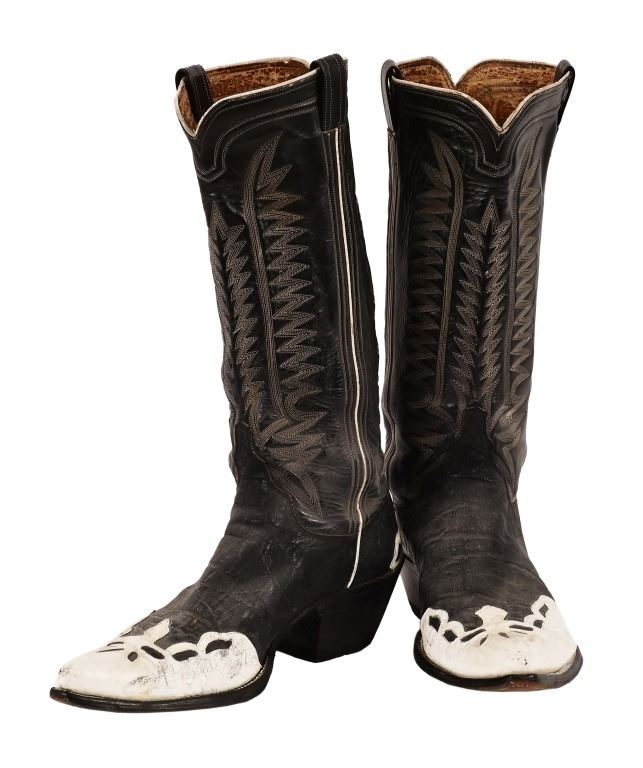 Ray Benson's Custom M.L. Leddy's Cowboy Boots