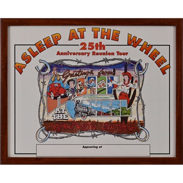 Asleep At The Wheel 25th Anniversary Poster